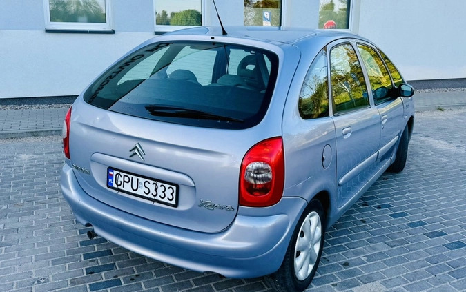 Citroen Xsara Picasso cena 4500 przebieg: 329000, rok produkcji 2002 z Puck małe 67